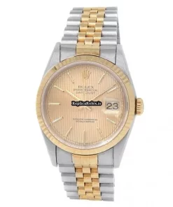 Luxury Replica Rolex Datejust 16233 Automatic Movement 36mm Gold/steel Case Mens/unisex Watch