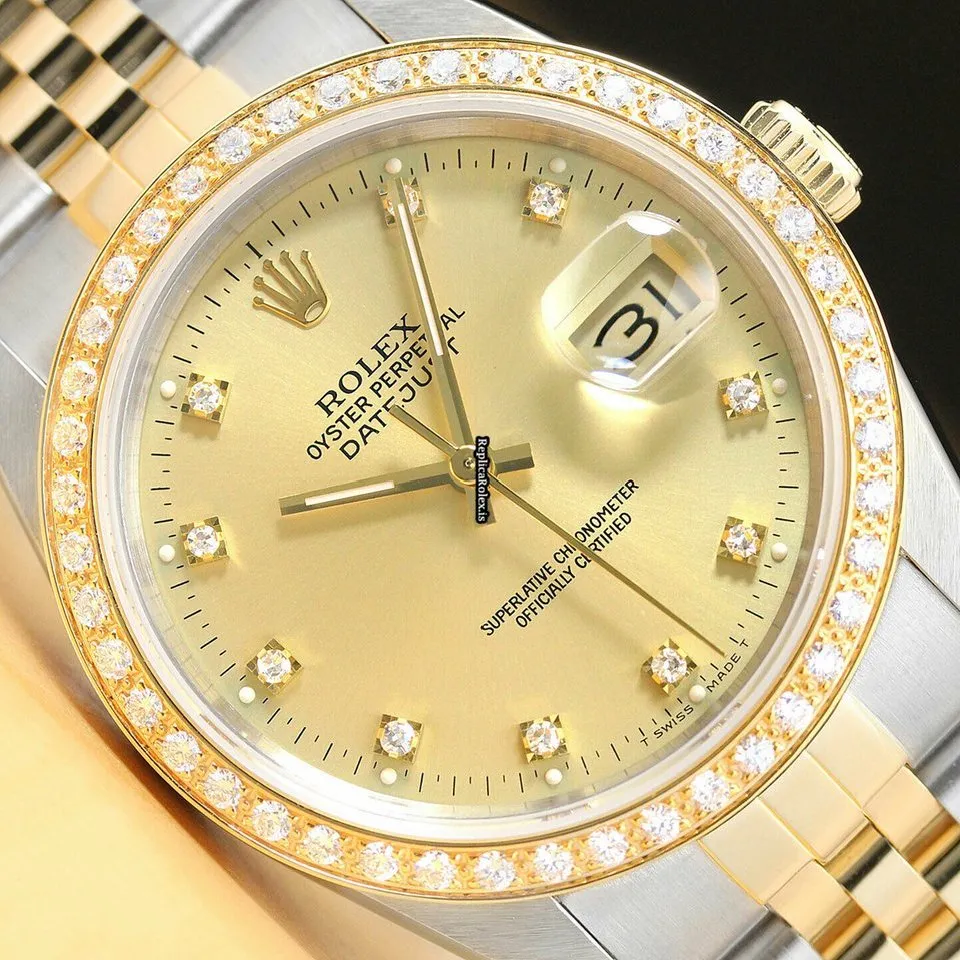 Lovely Replica Rolex Datejust 16233 Caliber 3135 Automatic Movement 36mm Steel Case Mens/unisex Watch