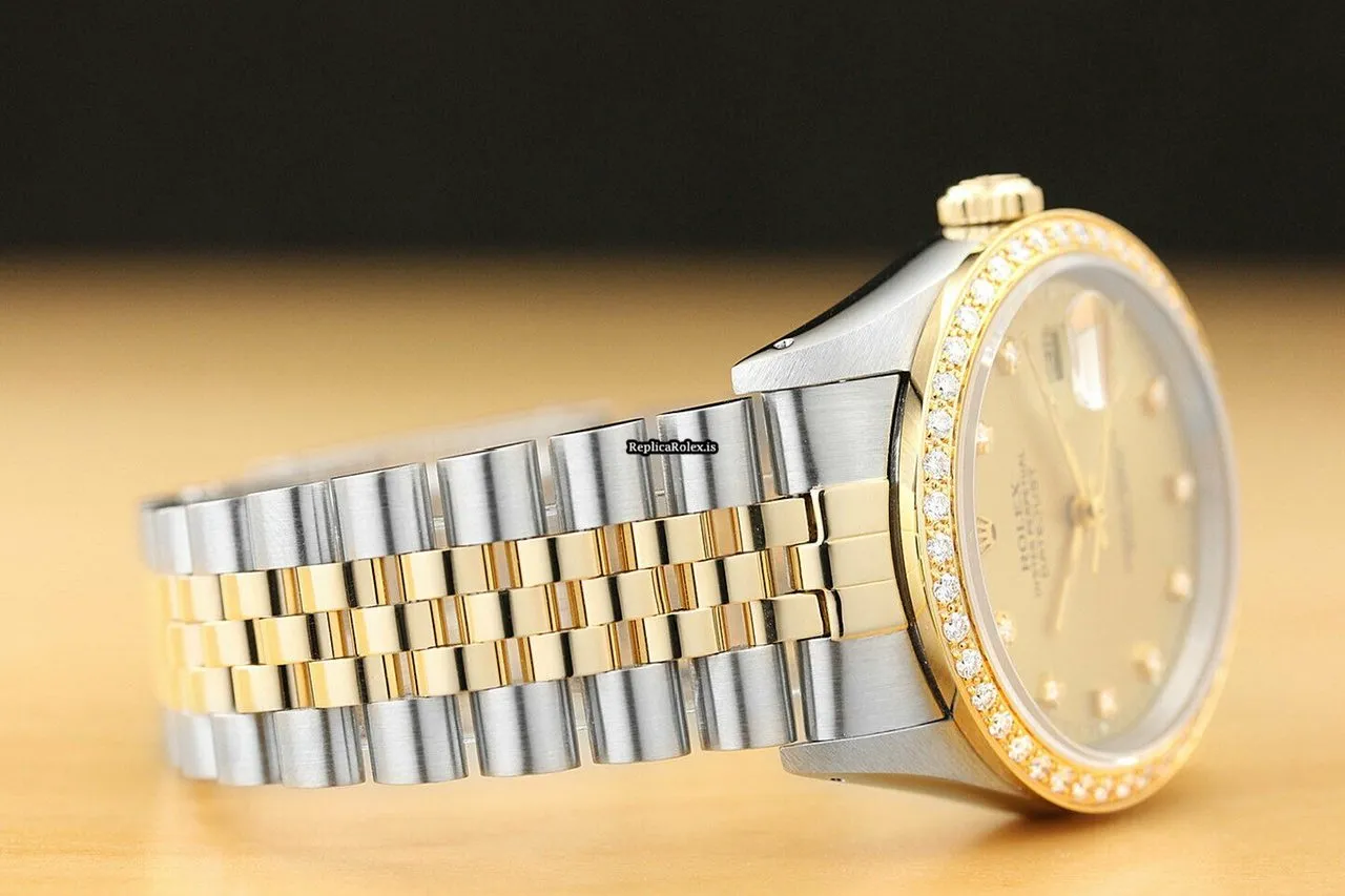 Lovely Replica Rolex Datejust 16233 Caliber 3135 Automatic Movement 36mm Steel Case Mens/unisex Watch - Image 7