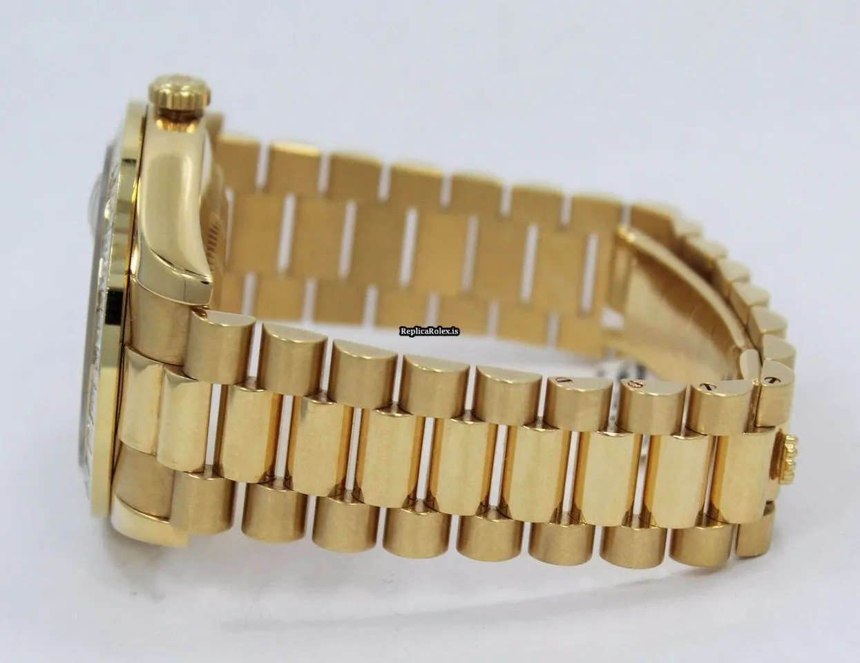Top Replica Rolex Day-date II 218238 Automatic Movement 41mm Yellow Gold Case Mens/unisex Watch - Image 9