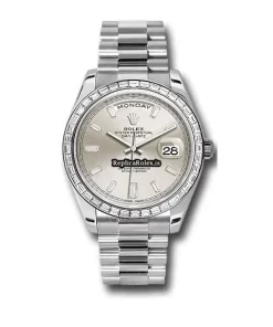 Exquisite Knockoff Rolex Day-date 40 228396tbr Caliber 3255 Automatic Movement 40mm Platinum Case Mens/unisex Watch