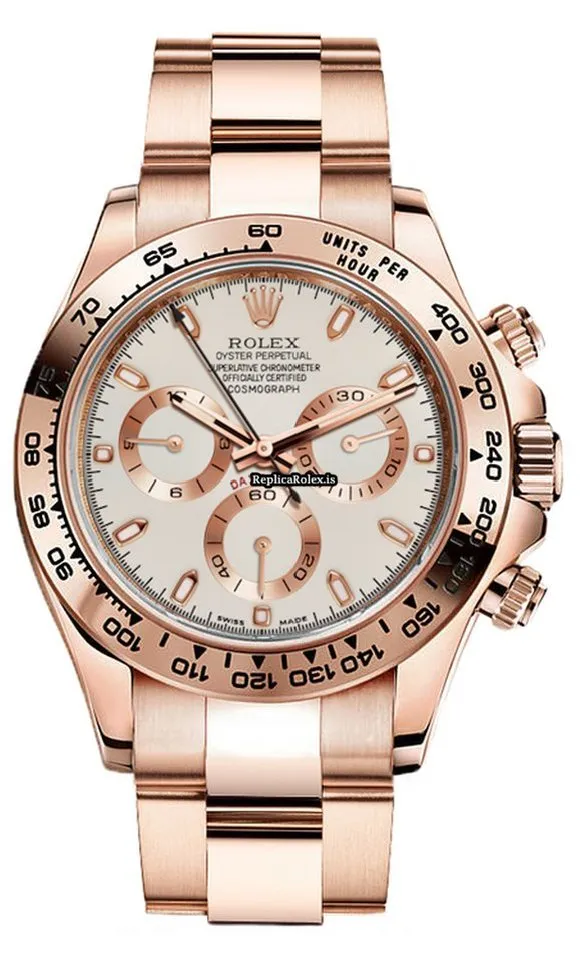 Appealing Replica Rolex Daytona 116505 Caliber 4130 Automatic Movement 40mm Rose Gold Case Mens/unisex Watch