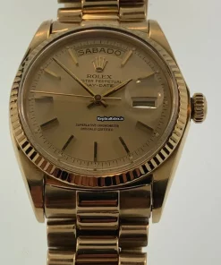 Great Knockoff Rolex Day-date 36 1803 Caliber 1556 Automatic Movement 36mm Yellow Gold Case Mens/unisex Watch
