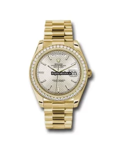 Neat Clone Rolex Day-date 40 228348rbr Caliber 3255 Automatic Movement 40mm Yellow Gold Case Mens/unisex Watch