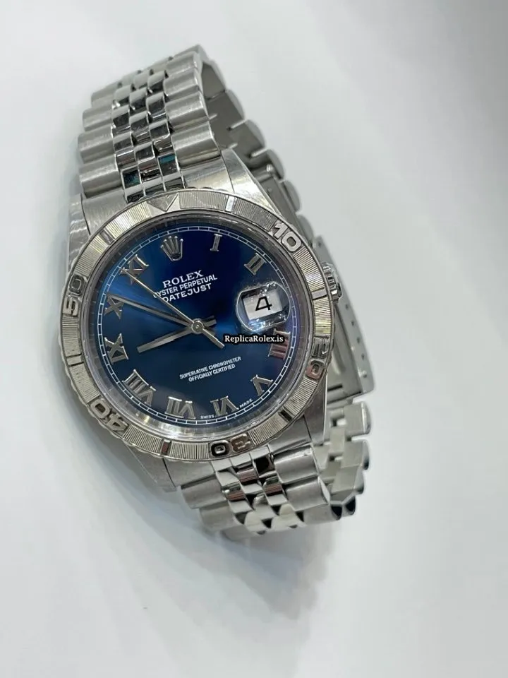 Perfect Replica Rolex Datejust Turn-o-graph 16264 Caliber 3135 Automatic Movement 36mm Steel Case Mens/unisex Watch
