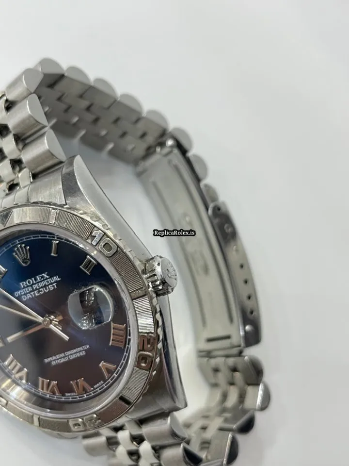 Perfect Replica Rolex Datejust Turn-o-graph 16264 Caliber 3135 Automatic Movement 36mm Steel Case Mens/unisex Watch - Image 2