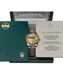 Wholesale Replica Rolex Datejust 1601 Caliber 1570 Automatic Movement 36mm Gold/steel Case Mens/unisex Watch