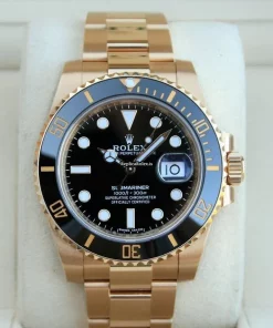 Attractive Replica Rolex Submariner Date 116618ln Caliber 3135 Automatic Movement 40mm Yellow Gold Case Mens/unisex Watch
