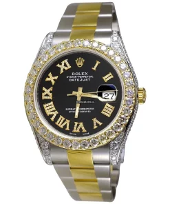 1:1 Fake Rolex Datejust II Self Winding Automatic 41mm Gold/steel Case Mens/unisex Watch