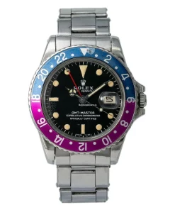 Superb Knockoff Rolex Gmt-master 1675 Automatic Movement 42x40mm Steel Case Mens/unisex Watch