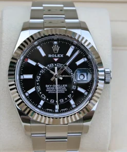 Stylish Fake Rolex Sky-dweller 326934 Caliber 9001 Automatic Movement 42mm Steel Case Mens/unisex Watch