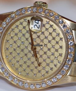 Pleasing Replicas Rolex Datejust Self Winding Automatic 31mm Yellow Gold Case Womens Watch