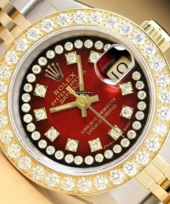 Lovely Replica Rolex Lady-datejust 69173 Caliber 2135 Automatic Movement 26mm Steel Case Womens Watch