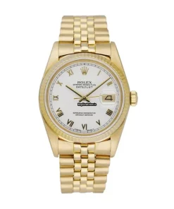 Affordable Knockoff Rolex Datejust 16018 Automatic Movement 36mm Yellow Gold Case Mens/unisex Watch