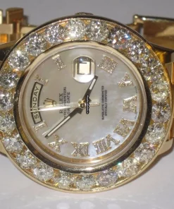 Incredible Replica Rolex Day-date II Self Winding Automatic 41mm Yellow Gold Case Mens/unisex Watch