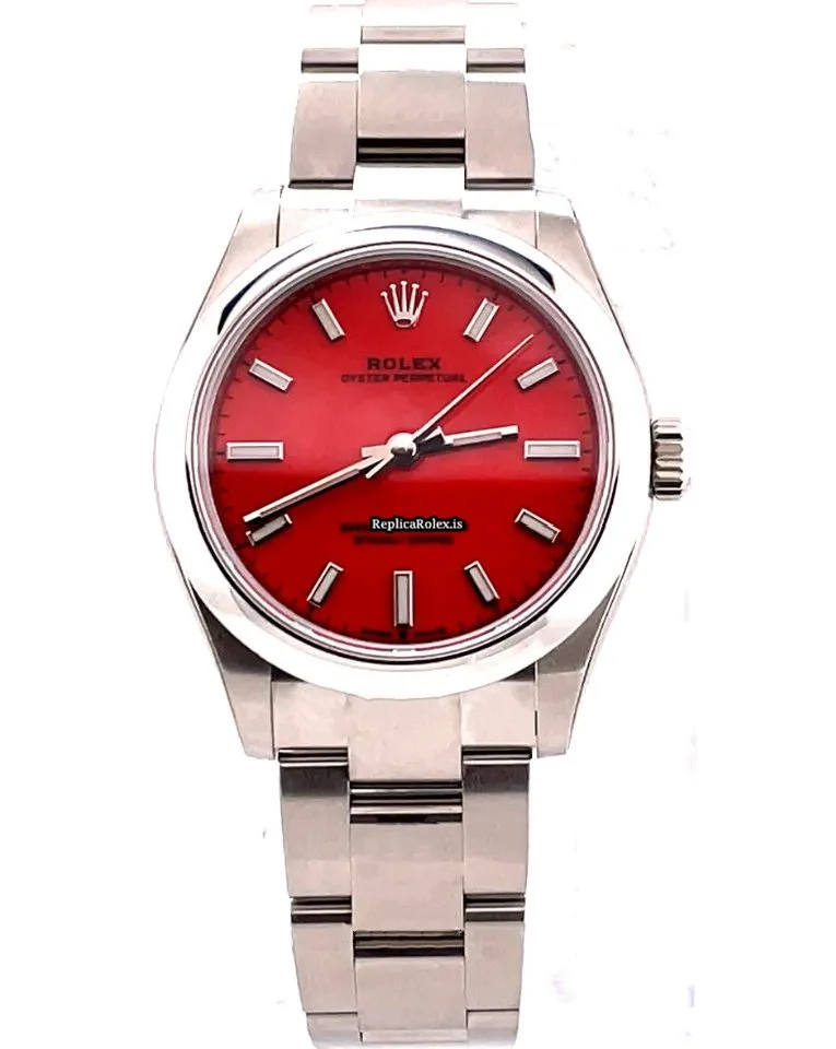 Well Made Replica Rolex Oyster Perpetual 31 277200 Caliber 2232 Automatic Movement 31mm Steel Case Womens Watch - Image 2