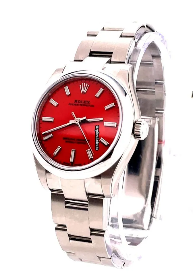 Well Made Replica Rolex Oyster Perpetual 31 277200 Caliber 2232 Automatic Movement 31mm Steel Case Womens Watch - Image 3