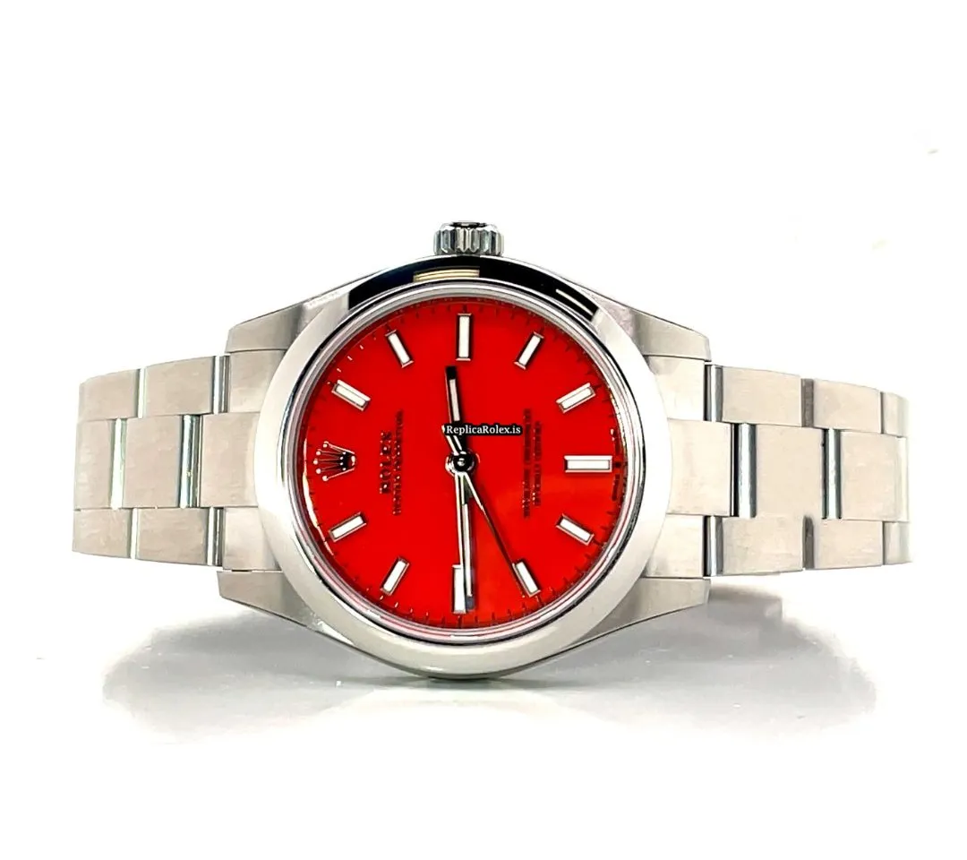 Well Made Replica Rolex Oyster Perpetual 31 277200 Caliber 2232 Automatic Movement 31mm Steel Case Womens Watch - Image 4