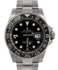 Wonderful Fake Rolex Gmt-master II 116710 Automatic Movement 40mm Steel Case Watch