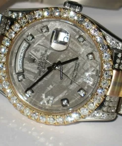 Perfect Replica Rolex Day-date Self Winding Automatic 36mm White Gold Case Womens Watch