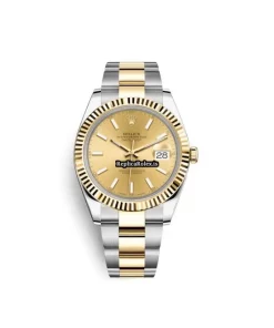 Popular Fake Rolex Datejust 126333 Caliber 3235 Automatic Movement 41mm Gold/steel Case Mens/unisex Watch