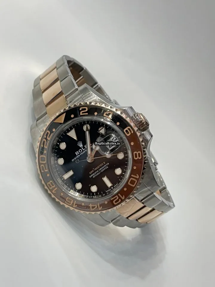 Incredible Knockoff Rolex Gmt-master II 126711 Caliber 3285 Automatic Movement 40mm Gold/steel Case Mens/unisex Watch