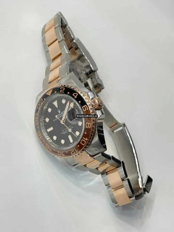 Incredible Knockoff Rolex Gmt-master II 126711 Caliber 3285 Automatic Movement 40mm Gold/steel Case Mens/unisex Watch - Image 7