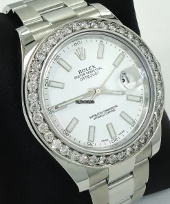 Exquisite Replica Rolex Datejust II 116300 Automatic Movement 41mm Steel Case Watch