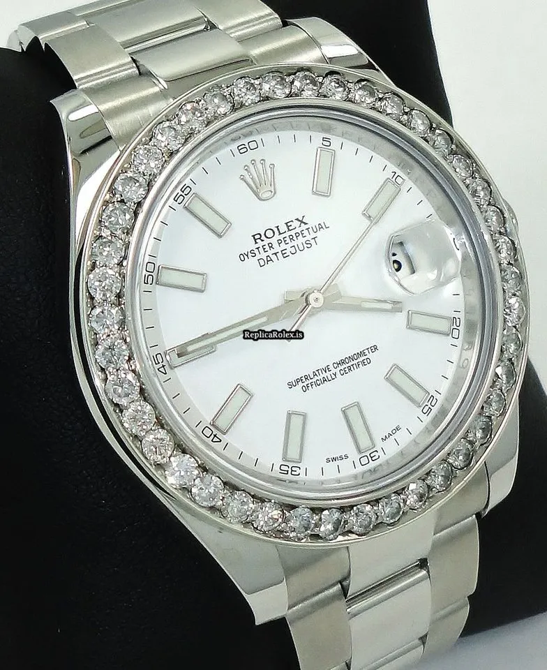 Exquisite Replica Rolex Datejust II 116300 Automatic Movement 41mm Steel Case Watch