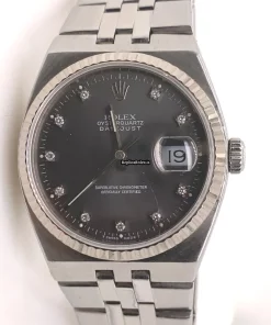 Swiss Replicas Rolex Datejust Oysterquartz 17014 Caliber 5035 Quartz Movement 36mm Steel Case Mens/unisex Watch