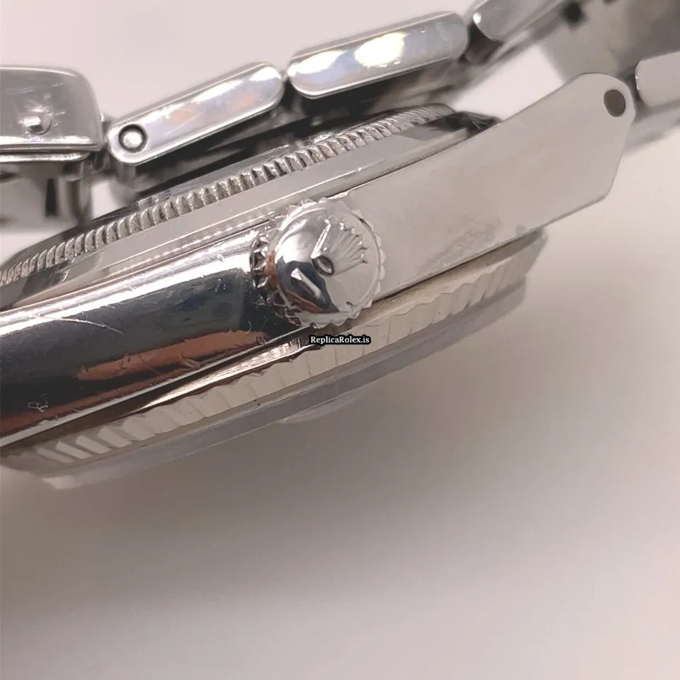 Swiss Replicas Rolex Datejust Oysterquartz 17014 Caliber 5035 Quartz Movement 36mm Steel Case Mens/unisex Watch - Image 4