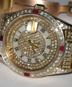 Appealing Replica Rolex Day-date Self Winding Automatic 36mm Yellow Gold Case Mens/unisex Watch