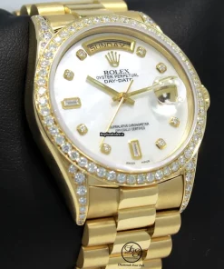 Unique Replica Rolex Day-date 36 18238 Automatic Movement 36mm Yellow Gold Case Watch