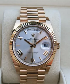 Remarkable Copy Rolex Day-date 40 228238 Caliber 3255 Automatic Movement 40mm Yellow Gold Case Mens/unisex Watch