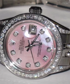 Lovely Replica Rolex Datejust Self Winding Automatic 26mm Steel Case Womens Watch