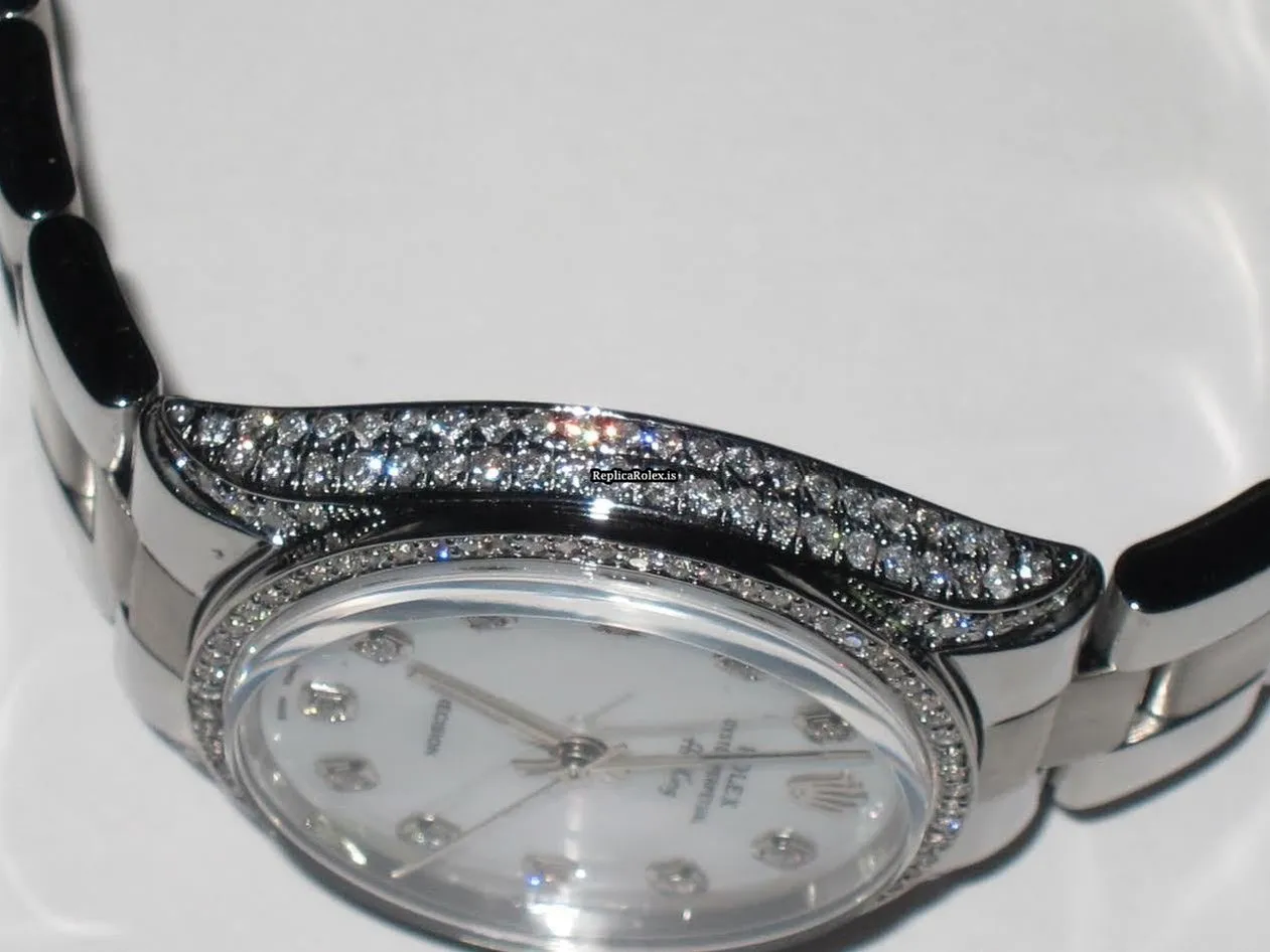 Fantastic Replica Rolex Air King Self Winding Automatic 34mm Steel Case Mens/unisex Watch - Image 4