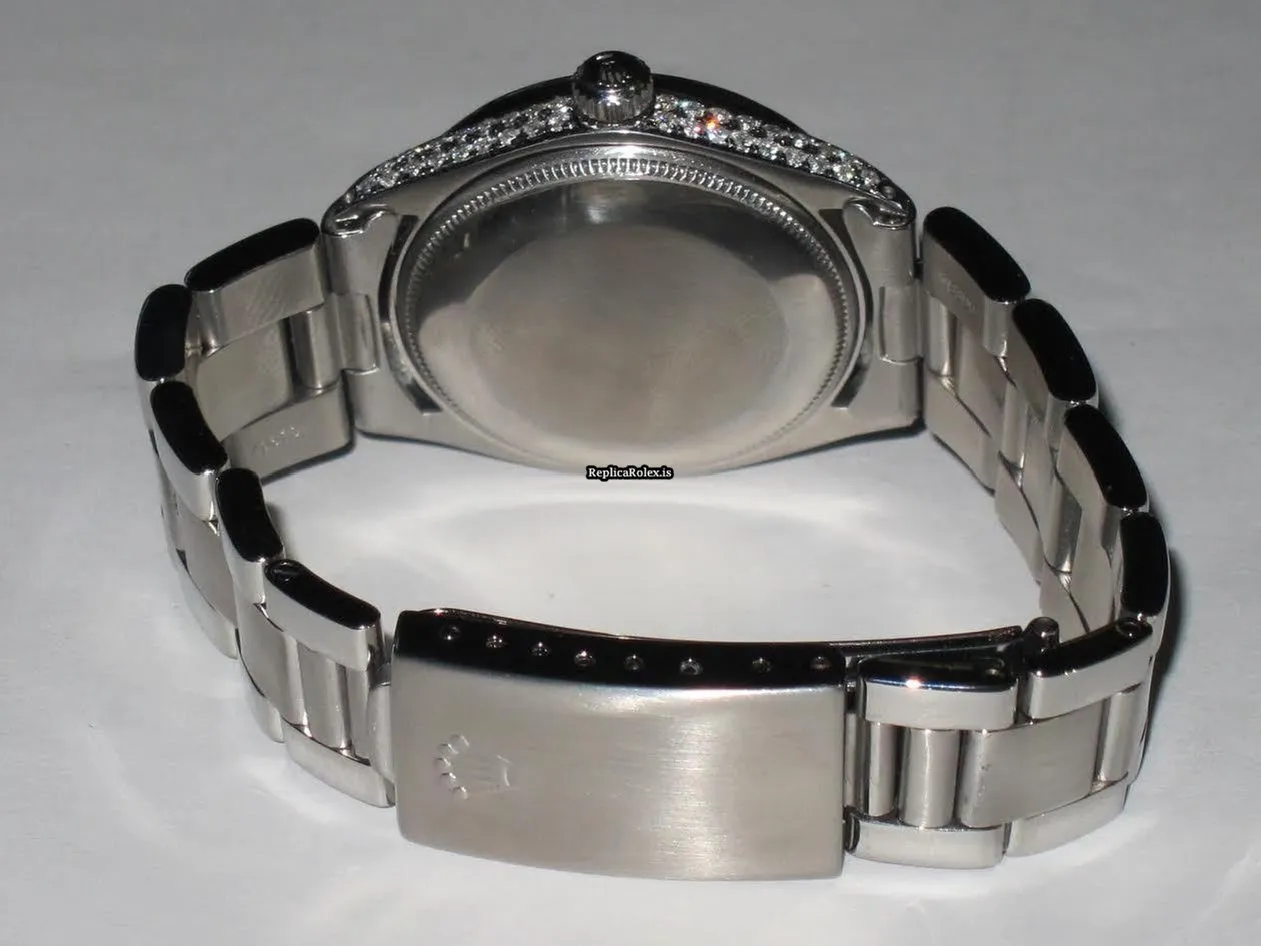 Fantastic Replica Rolex Air King Self Winding Automatic 34mm Steel Case Mens/unisex Watch - Image 6