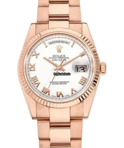 Amazing Replica Rolex Day-date 36 118235f Caliber 3155 Automatic Movement 36mm Rose Gold Case Mens/unisex Watch