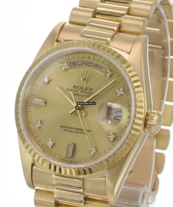 Great Replica Rolex Day-date 36 18238 Caliber 3155 Automatic Movement 36mm Yellow Gold Case Mens/unisex Watch