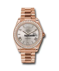 Fine Fakes Rolex Day-date 40 228345 Caliber 3255 Automatic Movement 40mm Rose Gold Case Mens/unisex Watch