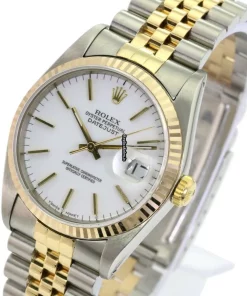 High Quality Fake Rolex Datejust 16233 Caliber 3135 Automatic Movement 36mm Gold/steel Case Mens/unisex Watch