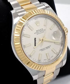 Mind-boggling Knockoff Rolex Datejust II 116333 Automatic Movement 41mm Gold/steel Case Watch