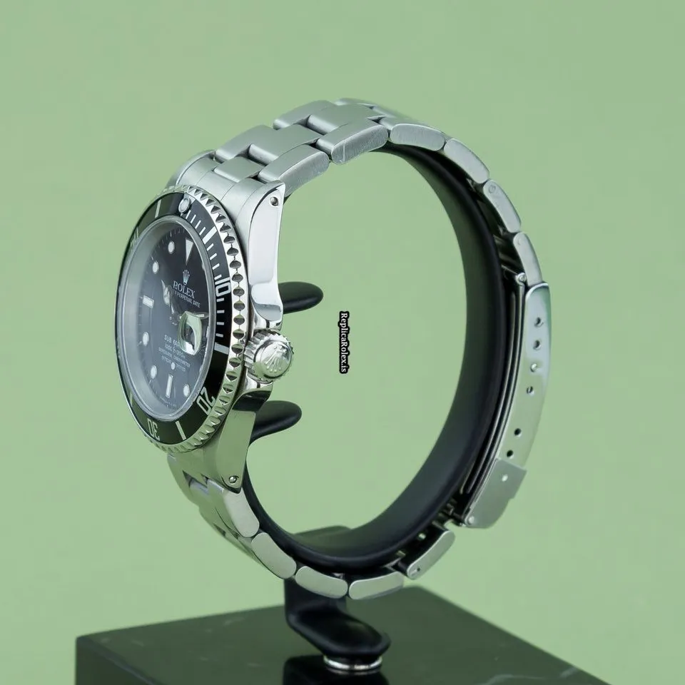 Fine Replica Rolex Submariner Date 16610 Caliber 3135 Automatic Movement 40mm Steel Case Mens/unisex Watch - Image 4