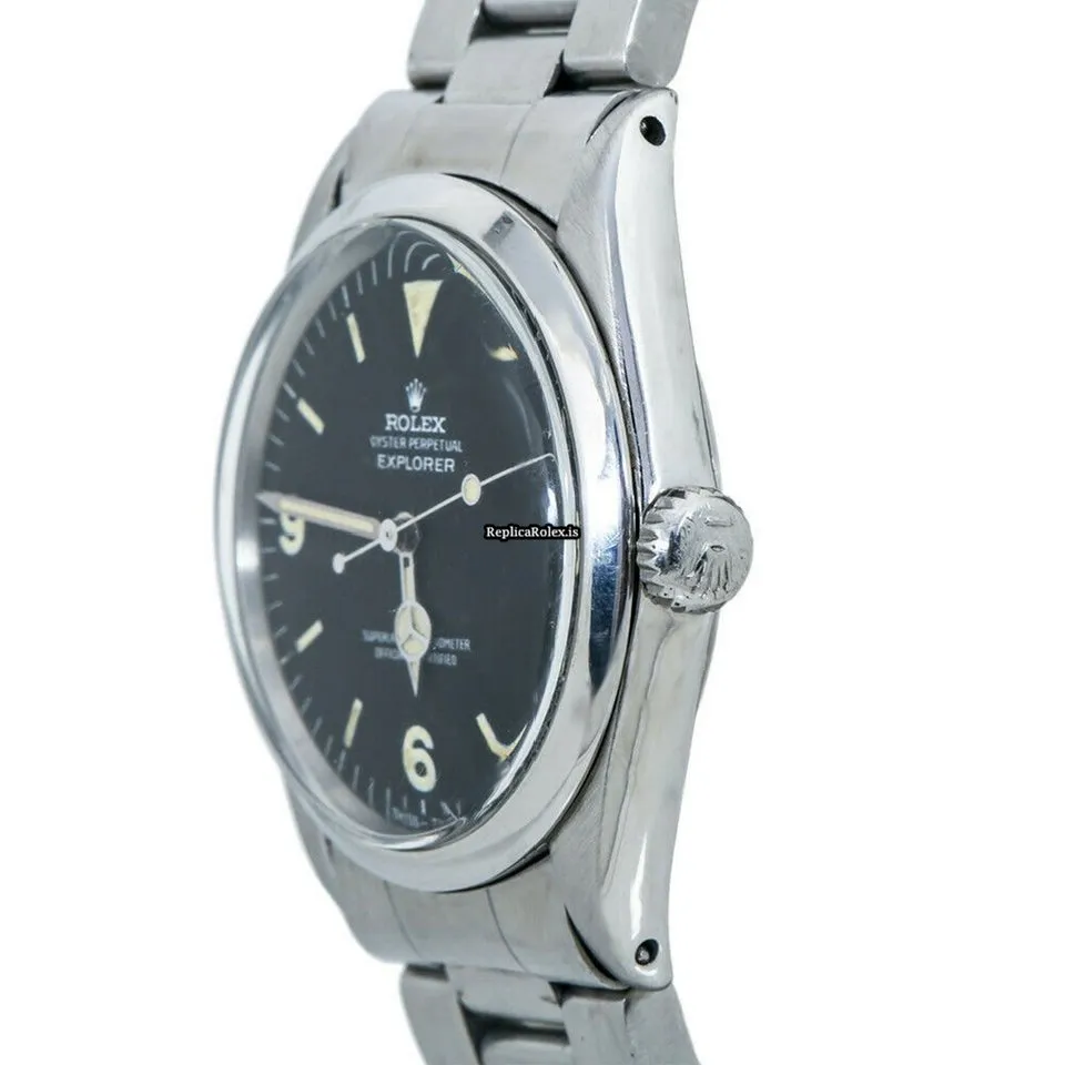 Terrific Replica Rolex Explorer 1016 Automatic Movement 36mm Steel Case Mens/unisex Watch - Image 3