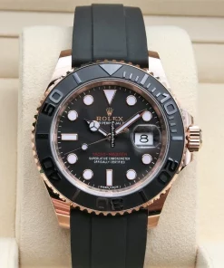 Good Fake Rolex Yacht-master 40 116655 Caliber 3135 Automatic Movement 40mm Rose Gold Case Mens/unisex Watch