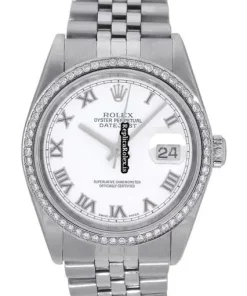 Popular Fake Rolex Datejust 16234 Automatic Movement 36mm Steel Case Watch