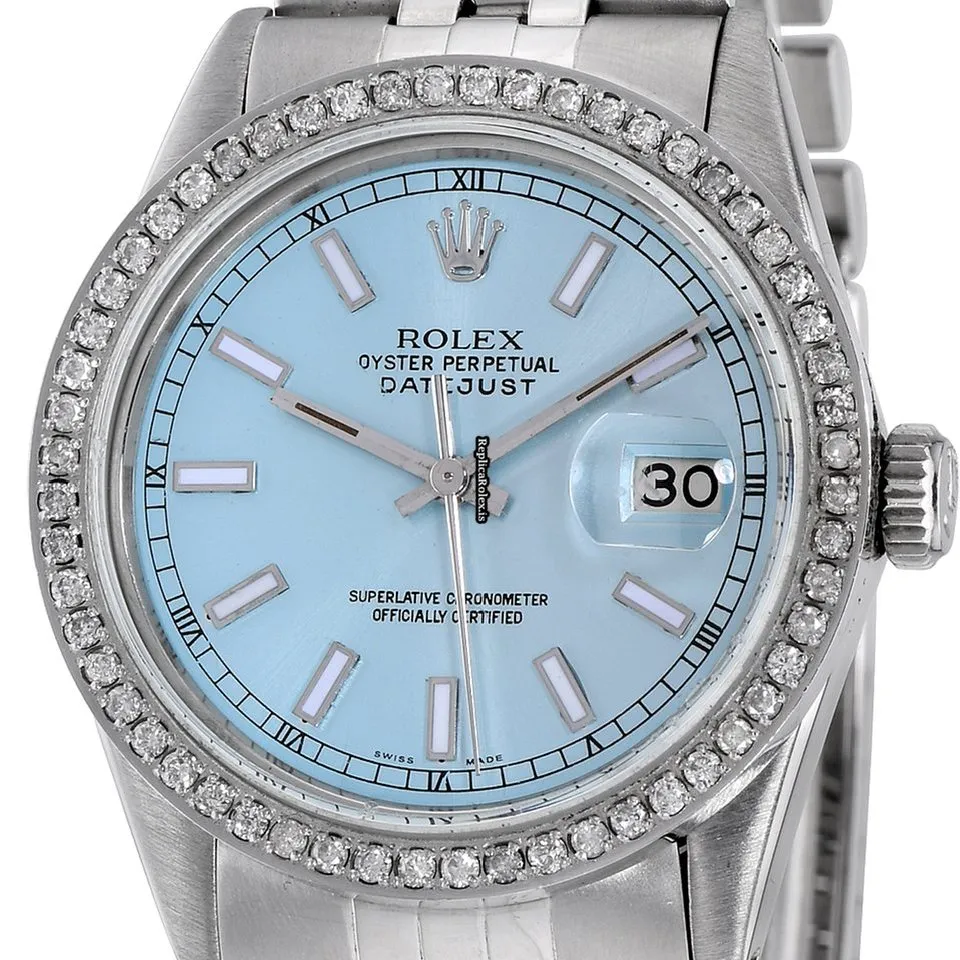 Ideal Replica Rolex Datejust Self Winding Automatic 36mm Steel Case Mens/unisex Watch