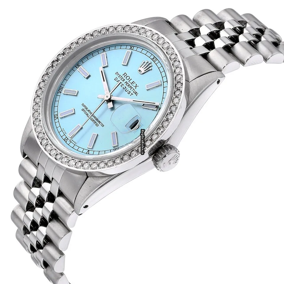 Ideal Replica Rolex Datejust Self Winding Automatic 36mm Steel Case Mens/unisex Watch - Image 4