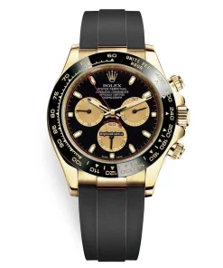 Quality Imitation Rolex Daytona 116518ln Caliber 4130 Automatic Movement 40mm Yellow Gold Case Mens/unisex Watch