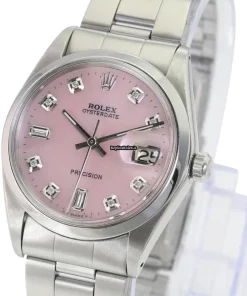 Fabulous Fakes Rolex Oyster Precision 6694 Caliber 1225 Manual Winding Movement 34x40mm Steel Case Mens/unisex Watch